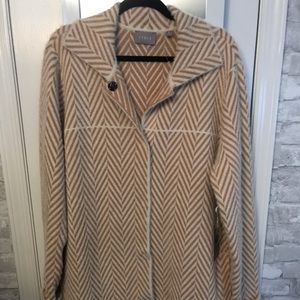 Cyrus XL Furry Patterned Coat